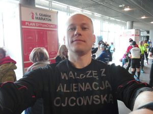 Maraton Gdański 2019 - Koszulka walczę z alienację ojcowską