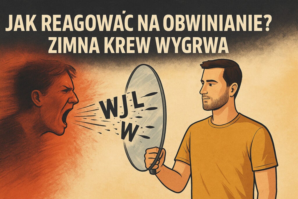 Jak reagować na obwinianie? Zimna krew wygrywa.