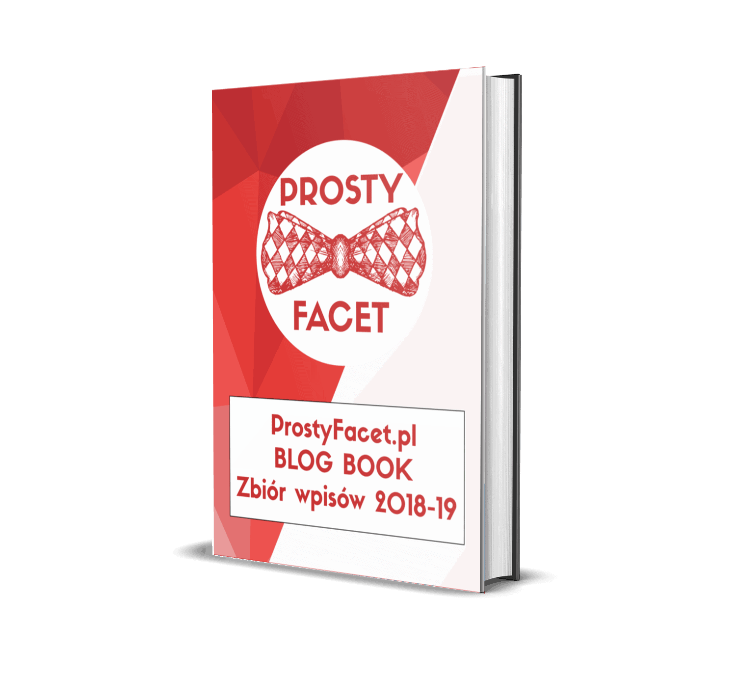 Prosty Facet Blog Book 2018-19 okładka